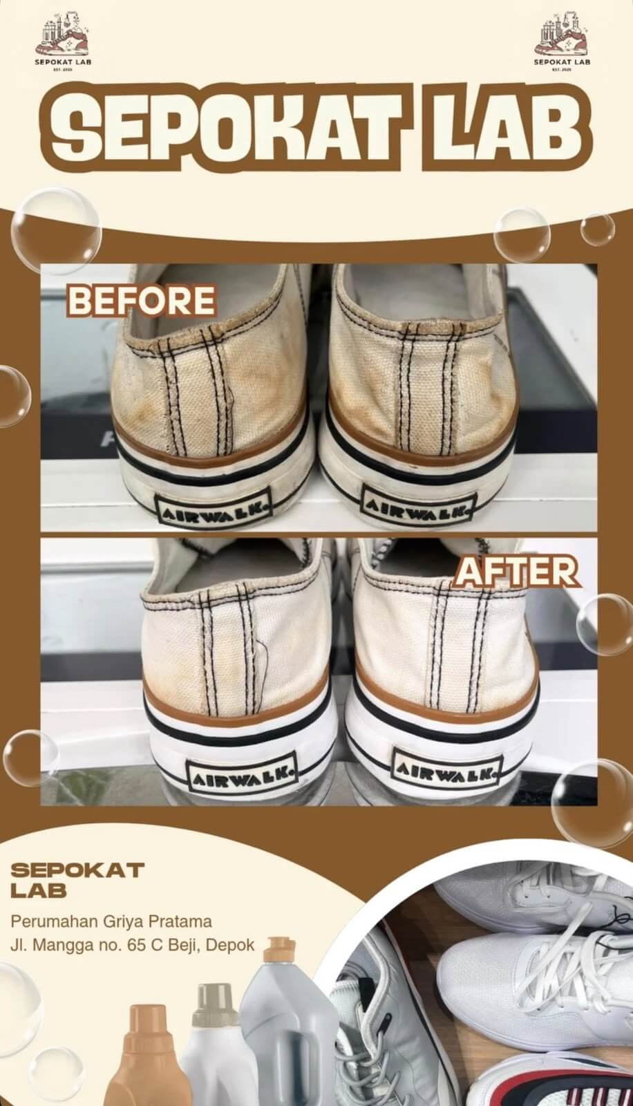 Sepokat Lab – Klinik Sepatu, Tas, Topi Helm Kucel di Beji, Depok 07
